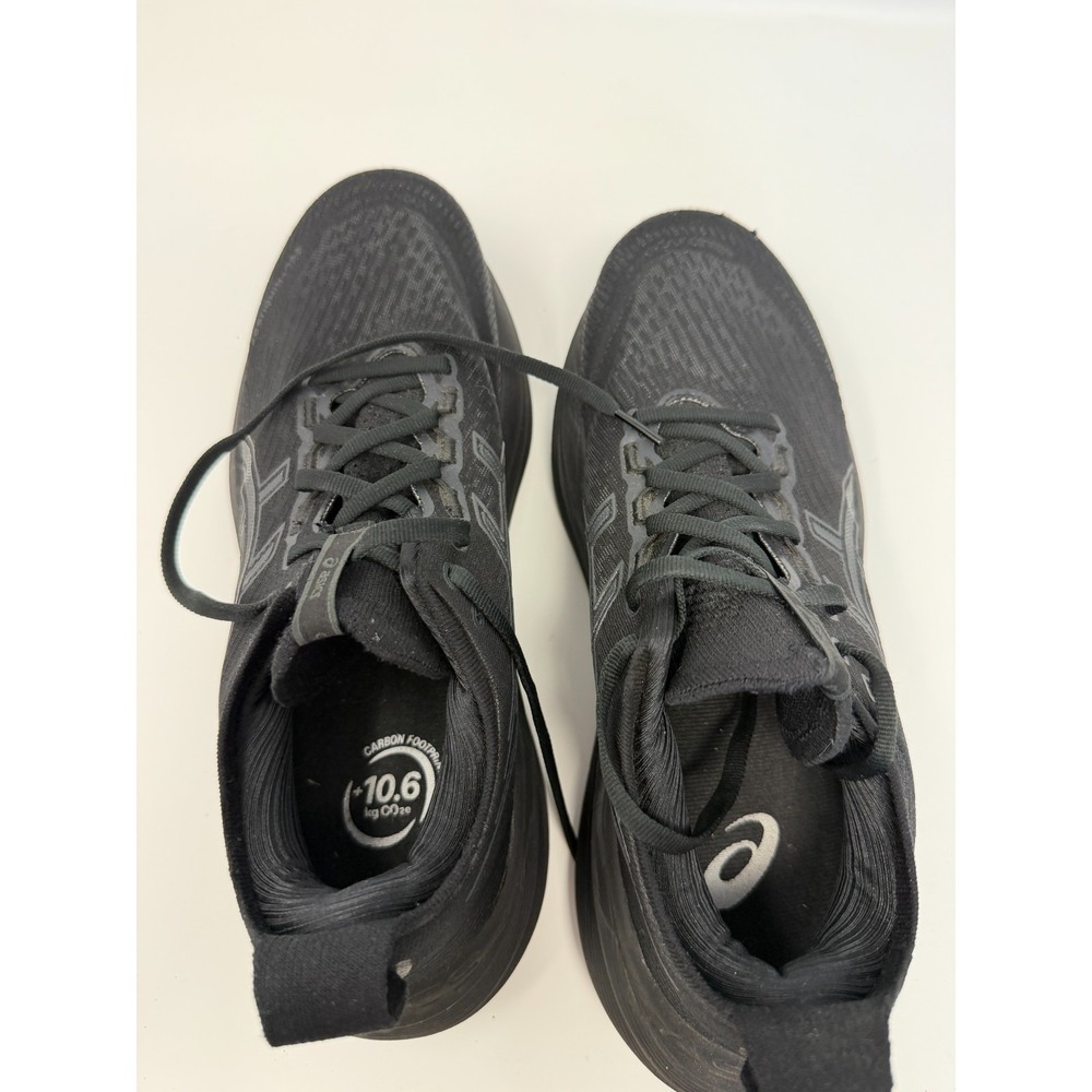 ASICS Gel Nimbus 27 Black Graphite Grey Men's 8.5 - Picture 5 of 8